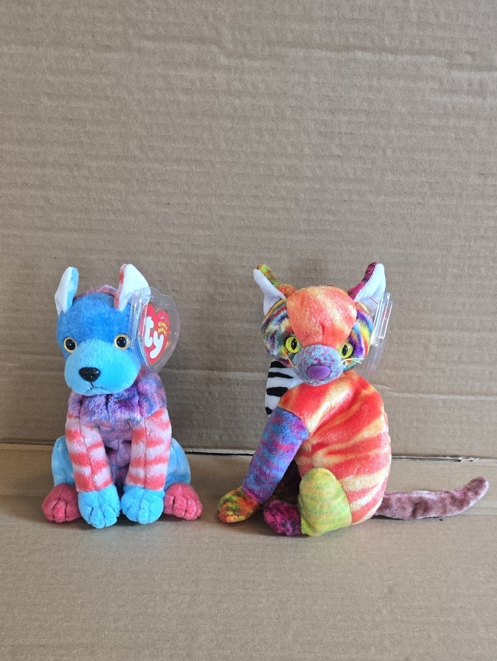 Beanie Babies - Hodge-Podge And Kaleidoscope